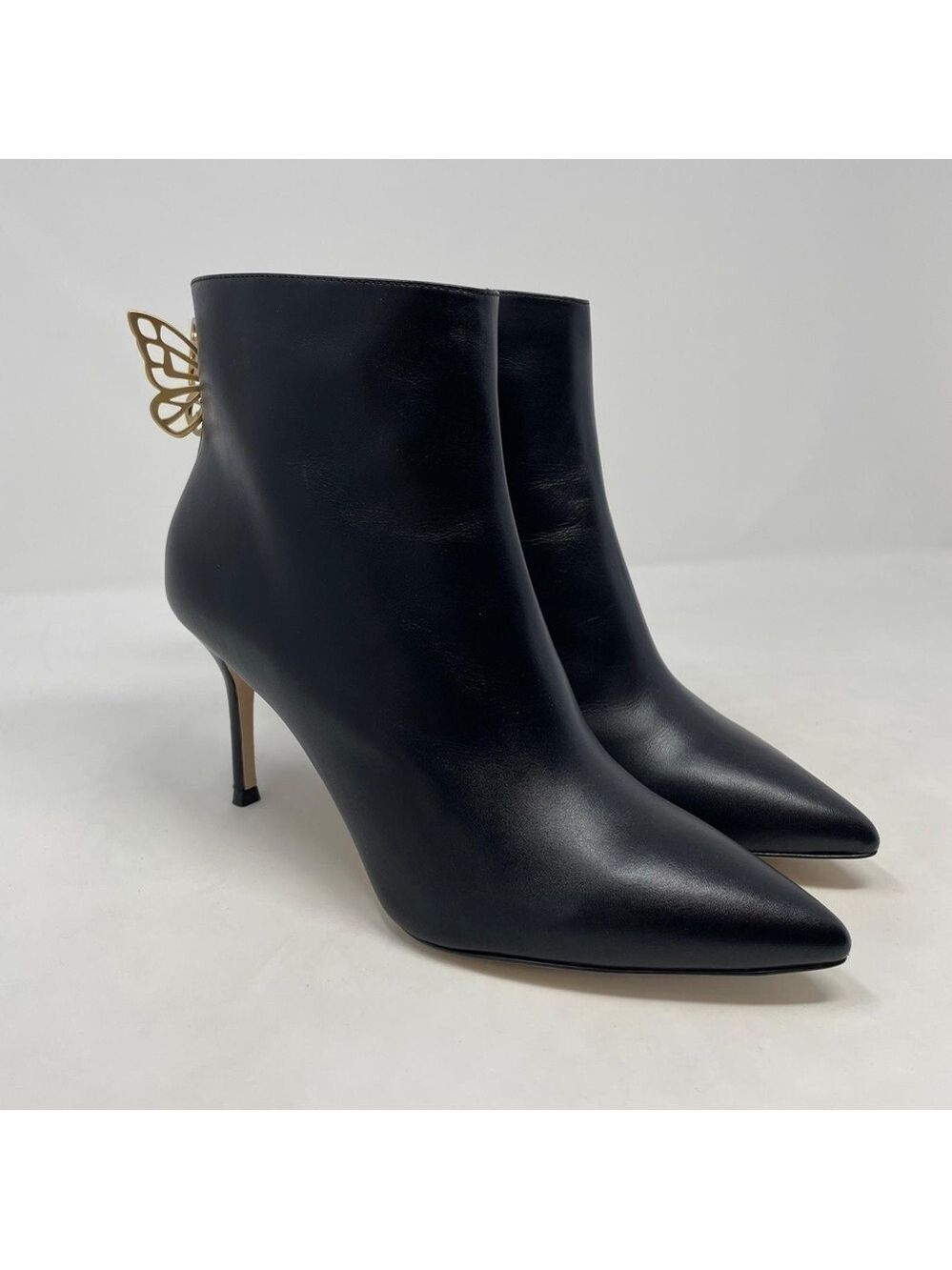 Sophia Webster Mariposa Butterfly Ankle Boots in Black Leather - NWT - Picture 5 of 13